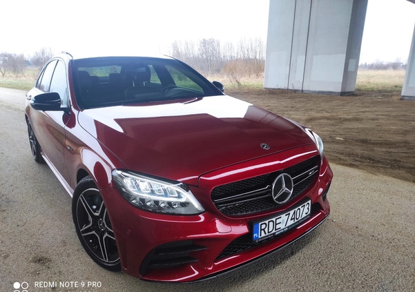 Mercedes-Benz Klasa C cena 199000 przebieg: 77000, rok produkcji 2019 z Dębica małe 154